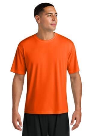 SAFETY ORANGE SAFETY ORANGE A4N3142 a4 cooling performance short sleeve tee