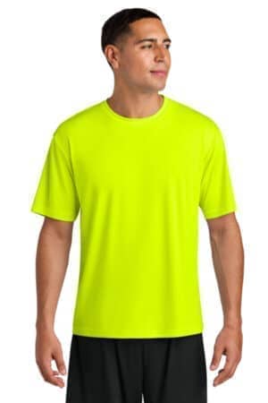 SAFETY YELLOW SAFETY YELLOW A4N3142 a4 cooling performance short sleeve tee