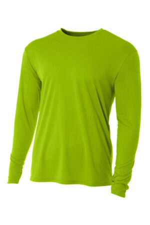 LIME A4N3165 a4 cooling performance long sleeve tee
