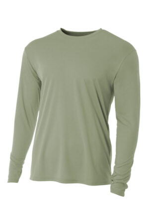 OLIVE A4N3165 a4 cooling performance long sleeve tee