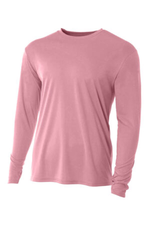 PINK A4N3165 a4 cooling performance long sleeve tee