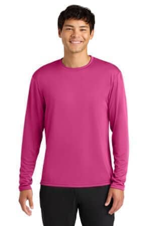 FUCHSIA A4N3165 a4 cooling performance long sleeve tee