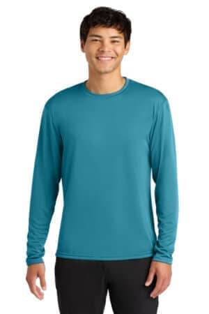 TEAL TEAL A4N3165 a4 cooling performance long sleeve tee