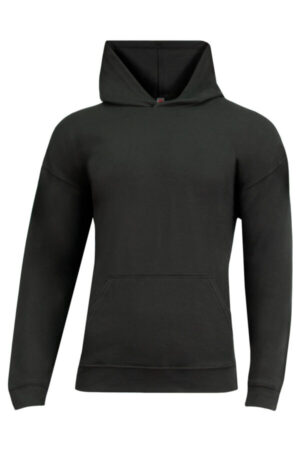 BLACK A4N3528 a4 softek long sleeve hooded tee