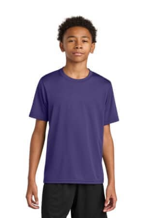 PURPLE PURPLE A4NB3142 a4 youth cooling performance short sleeve tee