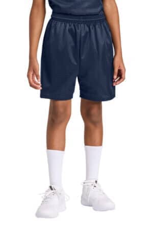 NAVY NAVY A4NB5301 a4 youth sprint 6 mesh short