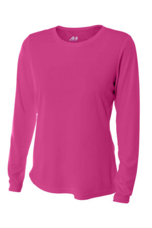 A4NW3002 a4 women's cooling performance long sleeve tee
