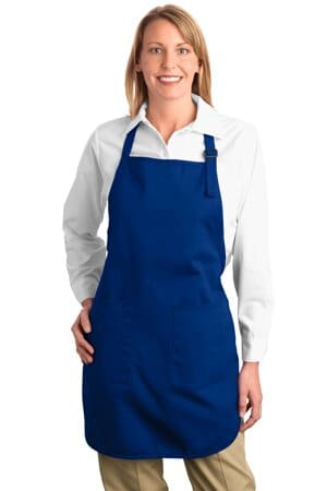 ROYAL A500 port authority full-length apron with pockets