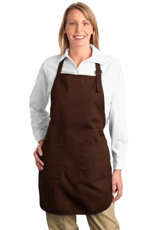 COFFEE BEAN COFFEE BEAN A500 port authority full-length apron with pockets