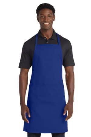 ROYAL ROYAL A700 port authority easy care extra long bib apron with stain release