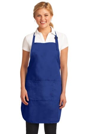 ROYAL A703 port authority easy care full-length apron with stain release