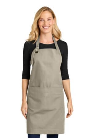 SAHARA A900 port authority signature heavy twill bib apron