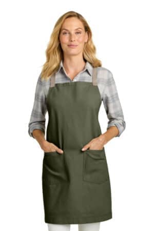 A902 port authority signature heavy twill crossback apron