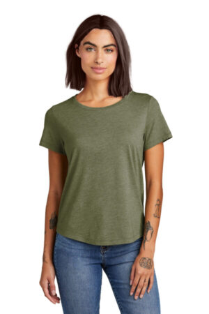OLIVE YOU GREEN AL2015 allmade women's relaxed tri-blend scoop neck tee