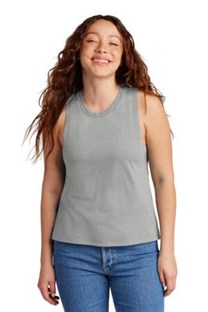 ALUMINUM GREY AL2020 allmade women's tri-blend muscle tank