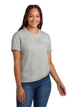 GRANITE GREY HEATHER AL2100 allmade unisex organic cotton tee