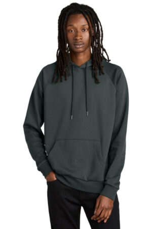 TERRAIN GREY AL5000 allmade unisex organic cvc fleece pullover hoodie