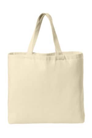 NATURAL B050 port authority-ideal twill convention tote
