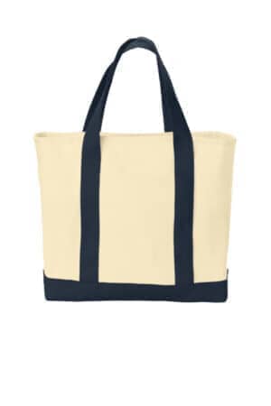 B400 port authority-ideal twill two-tone shopping tote