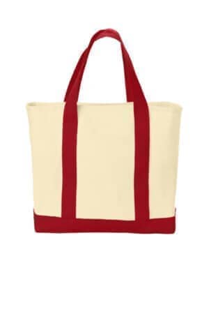 B400 port authority-ideal twill two-tone shopping tote