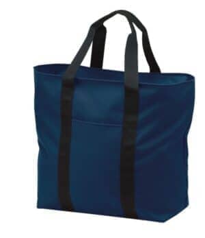 NAVY/ BLACK B5000 port authority all-purpose tote