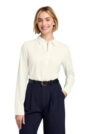 capri top dress for ladies Striped Button Down Dress, Capri Stripe Medium / Capri Stripe