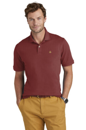 RICH RED BB18200 brooks brothers pima cotton pique polo
