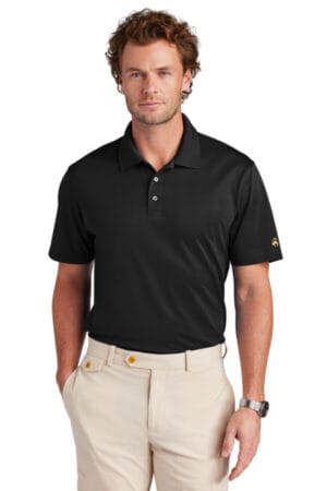 DEEP BLACK BB18220 brooks brothers mesh pique performance polo