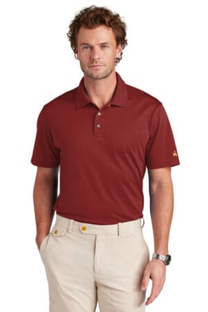 RICH RED BB18220 brooks brothers mesh pique performance polo