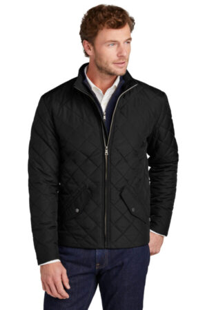 DEEP BLACK BB18600 brooks brothers quilted jacket
