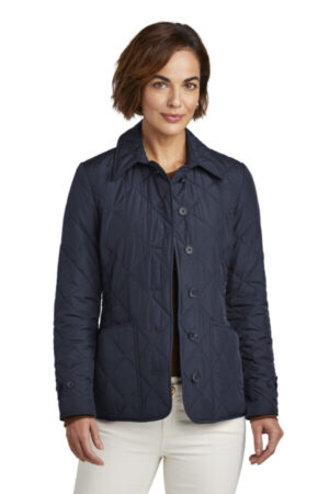 NIGHT NAVY BB18601 brooks brothers women's quilted jacket