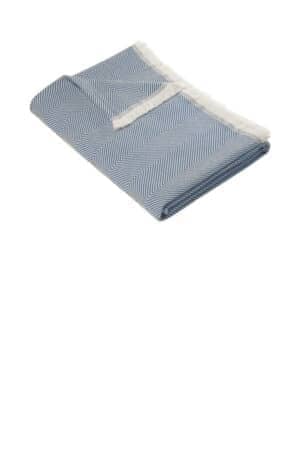 COMPASS BLUE/ PARCHMENT COMPASS BLUE/ PARCHMENT BB19001 brooks brothers coastal throw