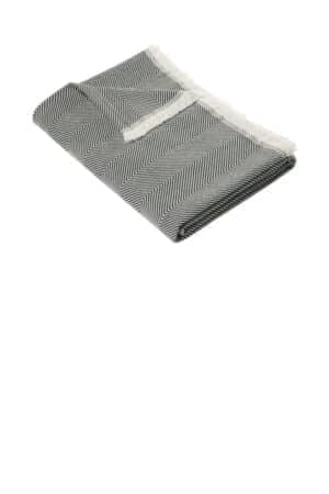 WINDSOR GREY/ PARCHMENT WINDSOR GREY/ PARCHMENT BB19001 brooks brothers coastal throw
