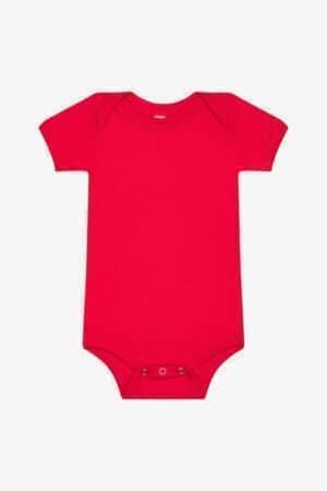 RED RED BC100B bella canvas infant jersey short sleeve one piece