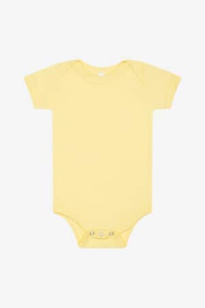 YELLOW YELLOW BC100B bella canvas infant jersey short sleeve one piece