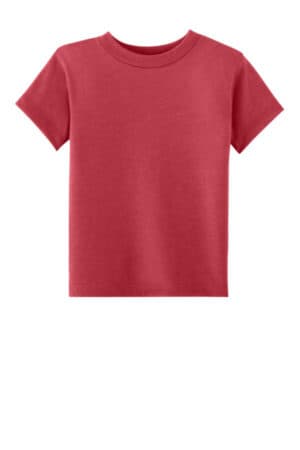 HEATHER RED Bella canvas BC3001T bella canvas toddler short sleeve tee