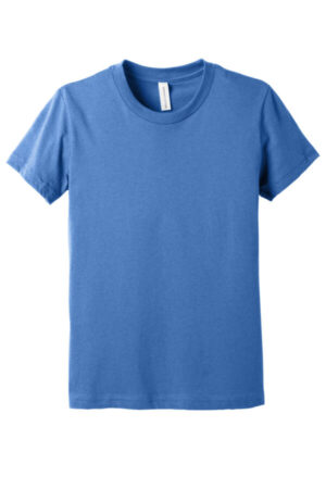 HEATHER COLUMBIA BLUE Bella canvas BC3001YCVC bella canvas youth heather cvc tee