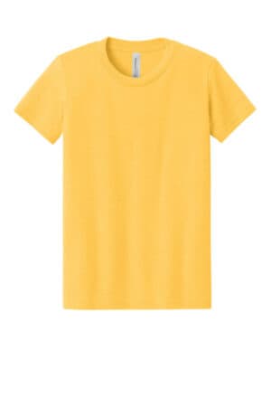 HEATHER YELLOW GOLD HEATHER YELLOW GOLD Bella canvas BC3001YCVC bella canvas youth heather cvc tee