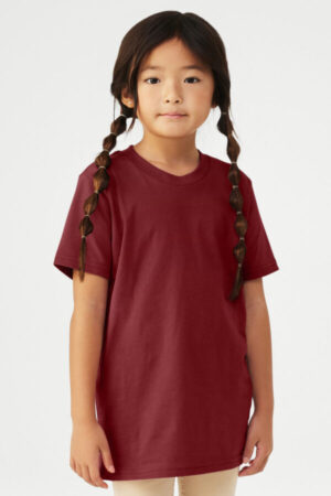 BC3001Y bella canvas youth jersey short sleeve tee