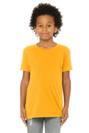 BC3001Y bella canvas youth jersey short sleeve tee
