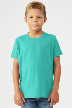 BC3001Y bella canvas youth jersey short sleeve tee