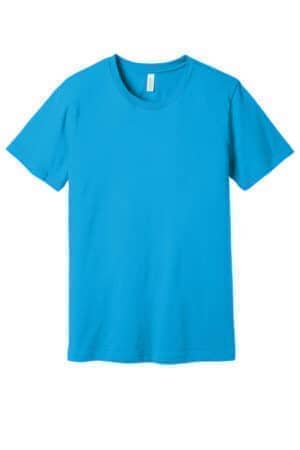 TURQUOISE BC3001 bella canvas unisex jersey short sleeve tee