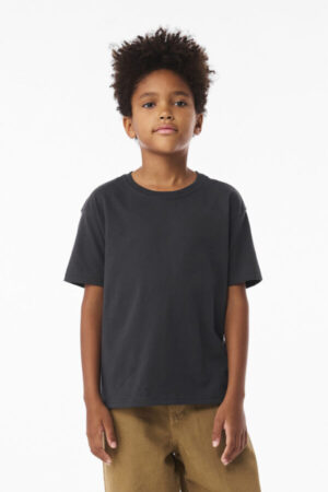 DARK GREY BC3010Y bella canvas youth 6-ounce heavyweight tee