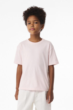 SOFT PINK BC3010Y bella canvas youth 6-ounce heavyweight tee