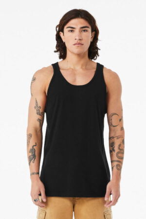 SOLID BLACK BLEND Bella canvas BC3480CVC bella canvas unisex heather cvc tank