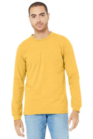 BC3501CVC bella canvas unisex heather cvc long sleeve tee