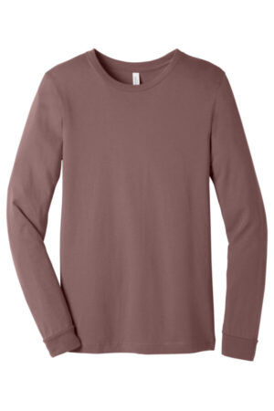 MAUVE BC3501 bella canvas unisex jersey long sleeve tee