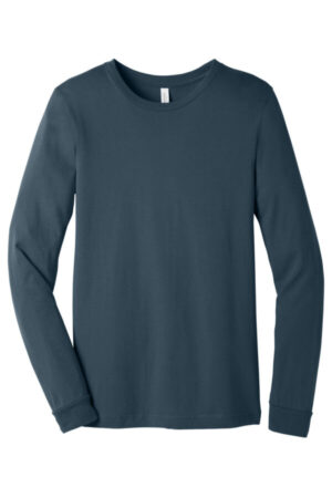 VINTAGE NAVY BC3501 bella canvas unisex jersey long sleeve tee