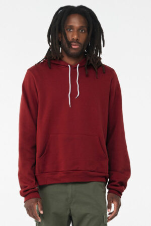 CARDINAL BC3719 bella canvas unisex sponge fleece pullover hoodie