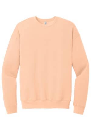 PEACH BC3945 bella canvas unisex sponge fleece drop shoulder sweatshirt